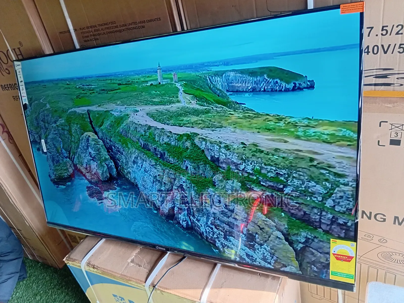 Sigma 55” Smart Tv – Eye-Catching Display