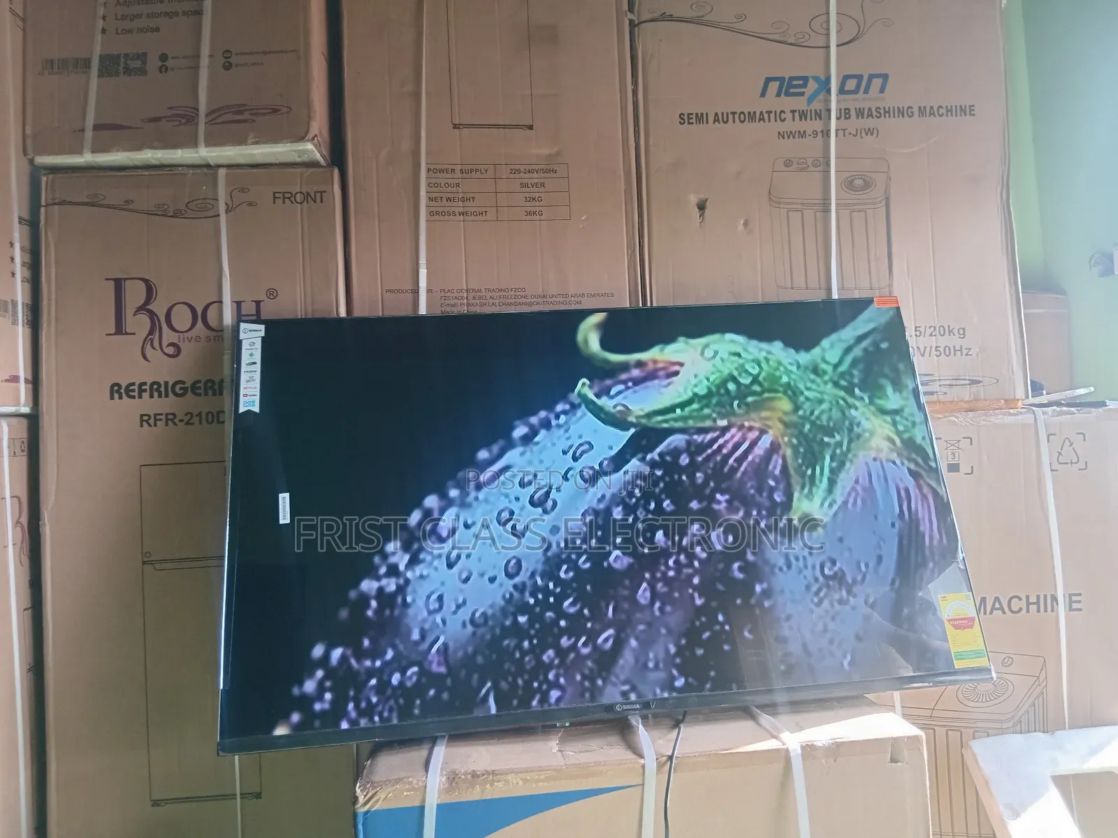“Sigma 55′′ Smart Tv – Screen’S Big, Features Are Bigger”
