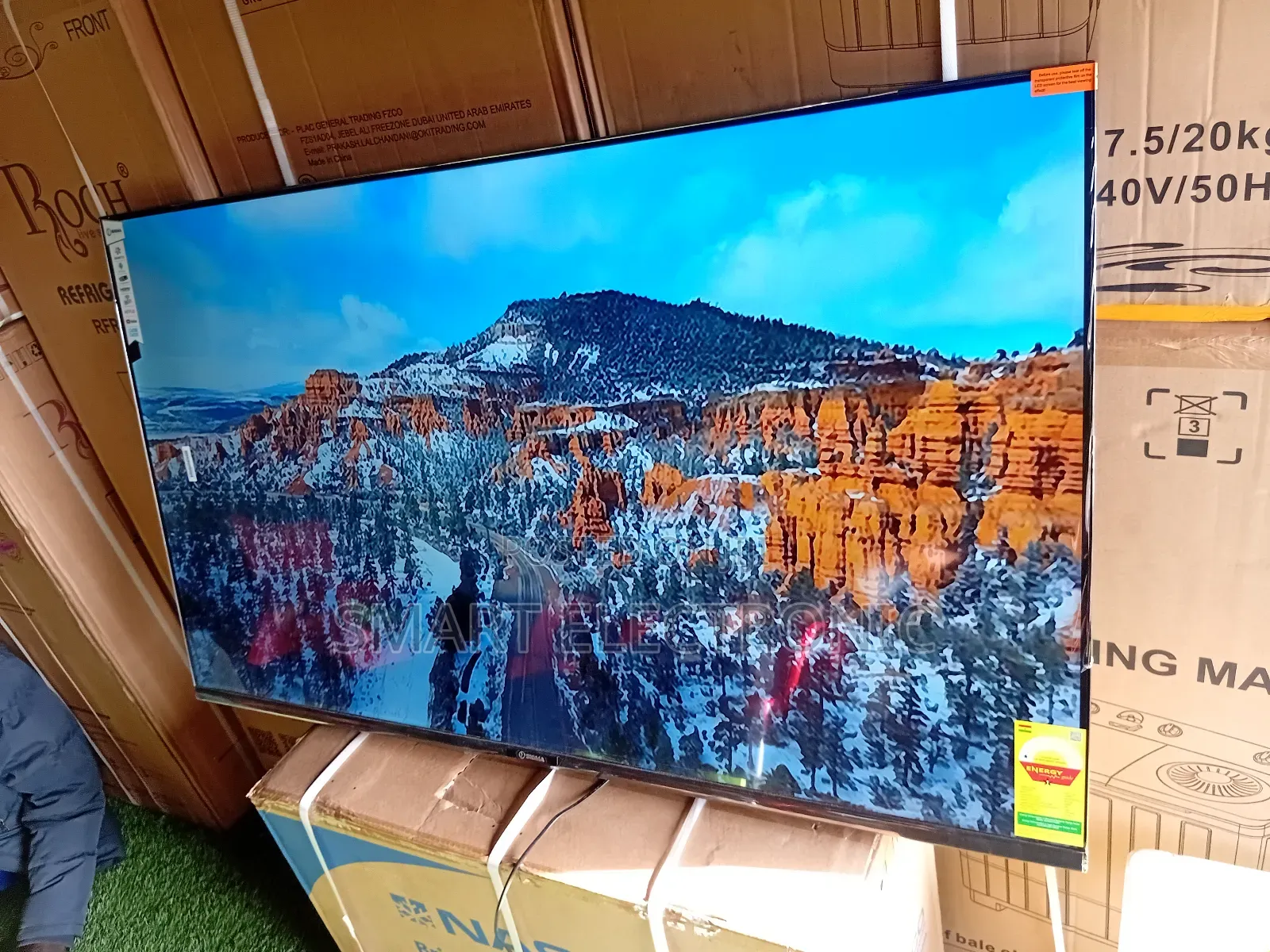 Sigma 55” Smart Tv – Bring Life to Your Room