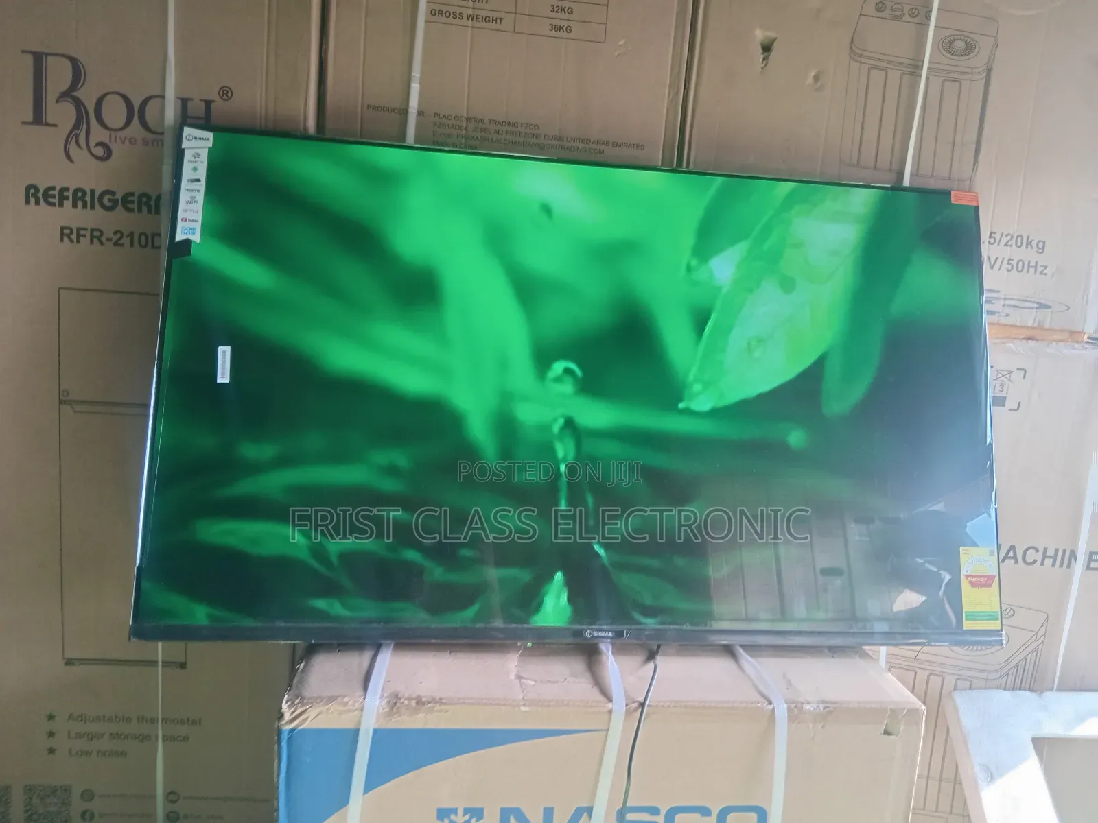 “Sigma 55′′ Smart Tv – Smart Features, Huge Screen, Amazing Value