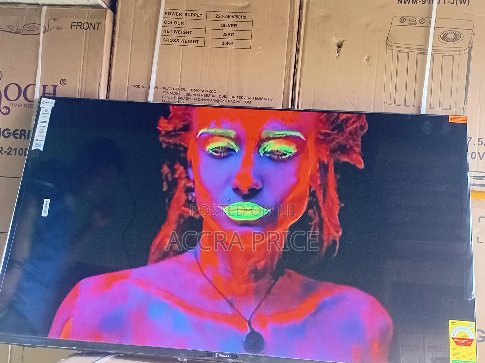 Sigma 55inches Frameless 