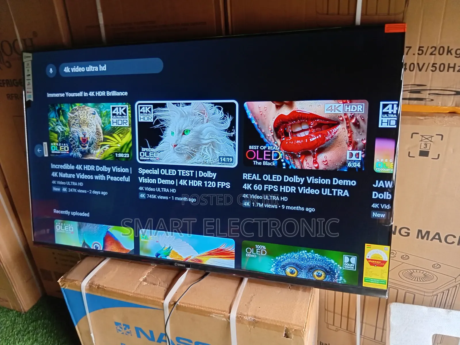 Sigma 55” Smart Tv – Newest Edition 2025
