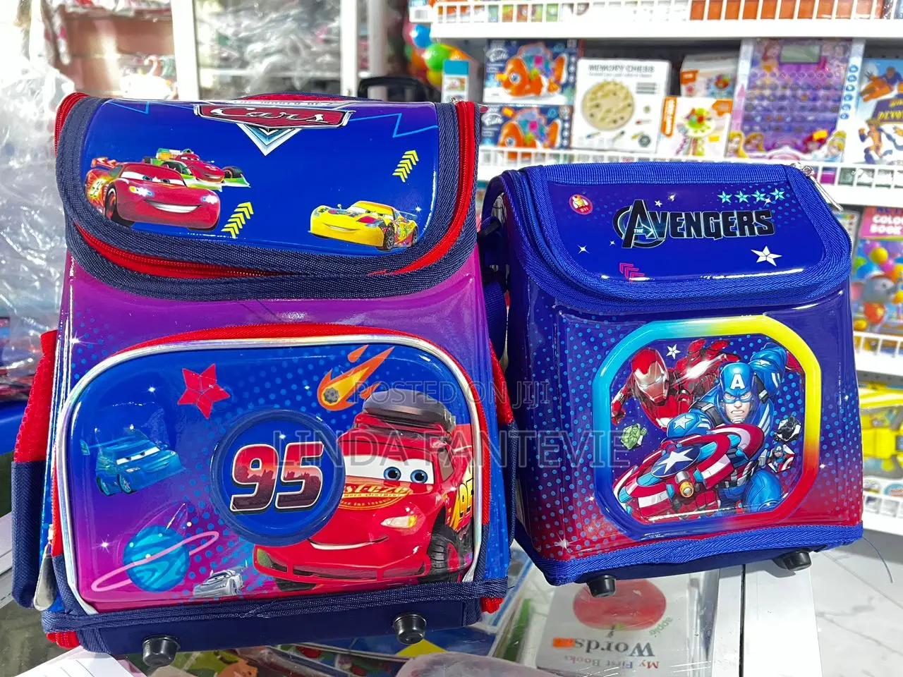 School Bag and Lunch Bag Set