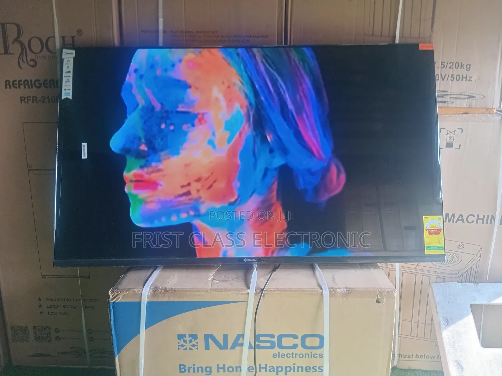 “Sigma 55′′ Uhd Smart Tv – Big Size, Smarter Features”
