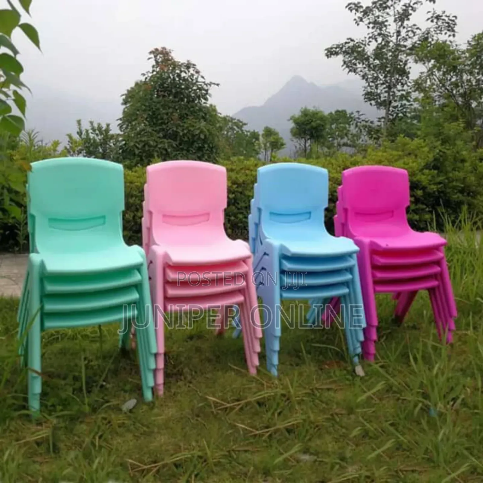 Kids Study Chair Strong Plastic