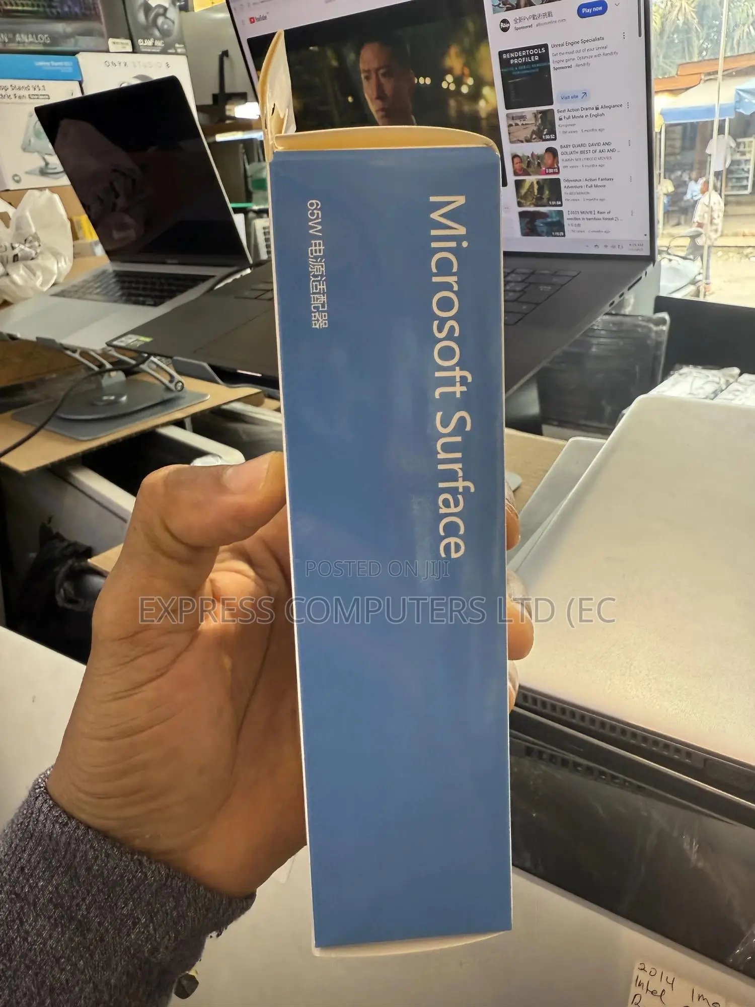 Microsoft Surface Original 65 Watts Charger .For Surface Pro 4,5,6 7