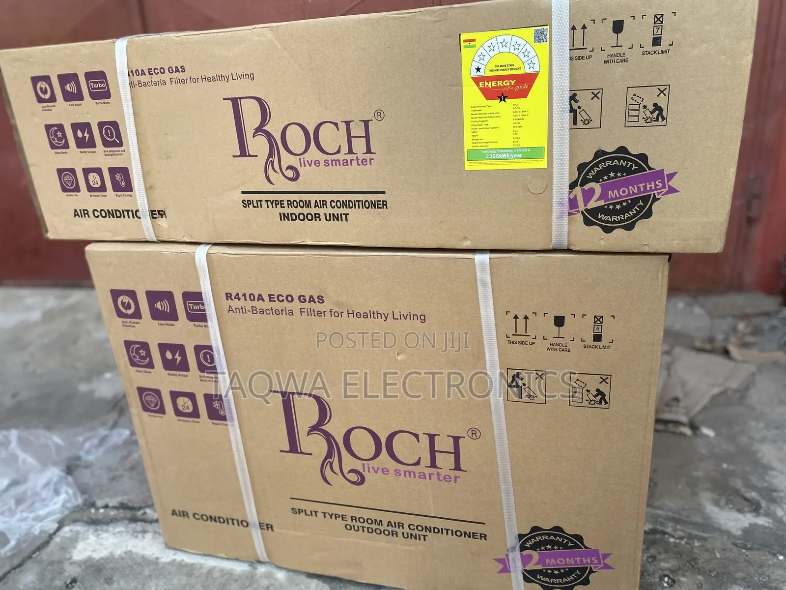 (Rac-S18r4-C) Roch 2.0hp Air Conditioner