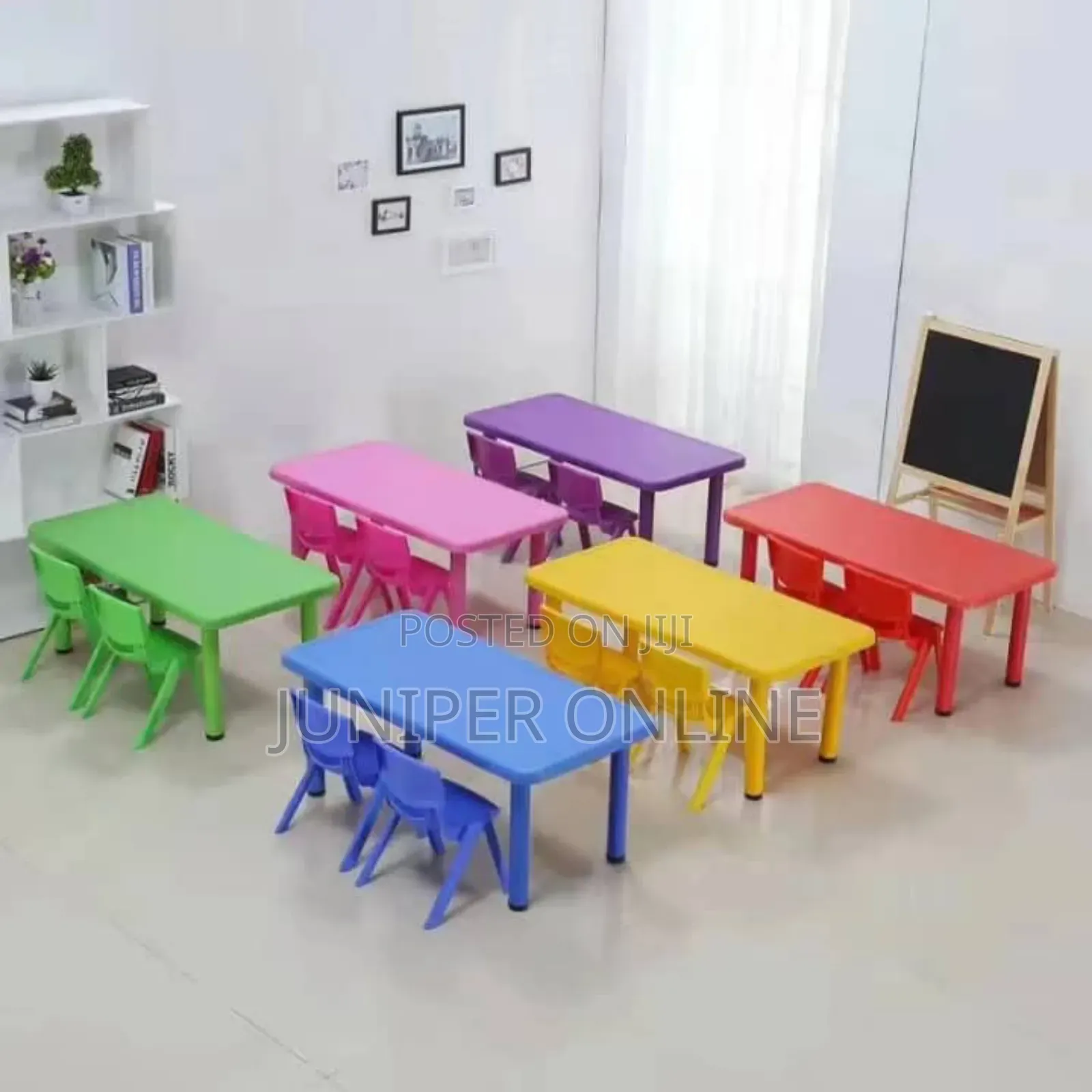 Kg Study Table Rectangular Shaped