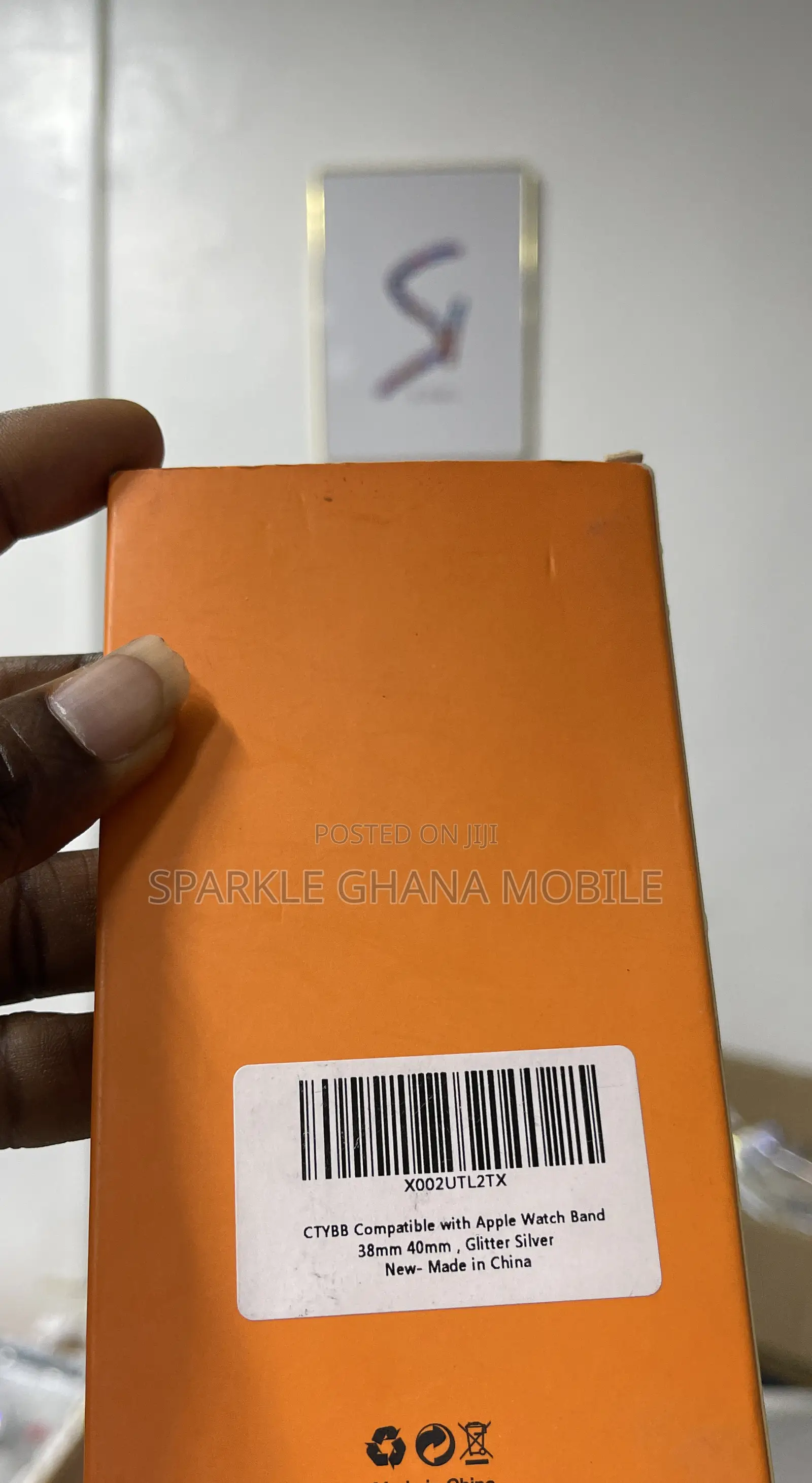 Ctybb Diamond Apple Watch Bands for Women 38mm 40mm