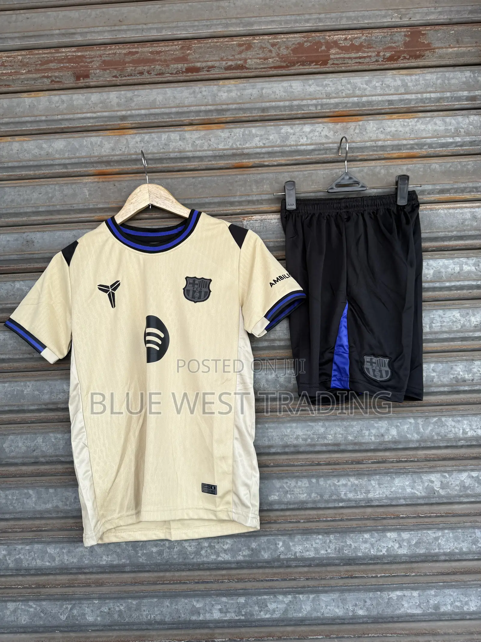 Barcelona 2025/2026 Away Jersey For Kids _ Barcelona Children Jerseys