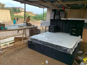 Queen Size Bed Frame With Maltes Available