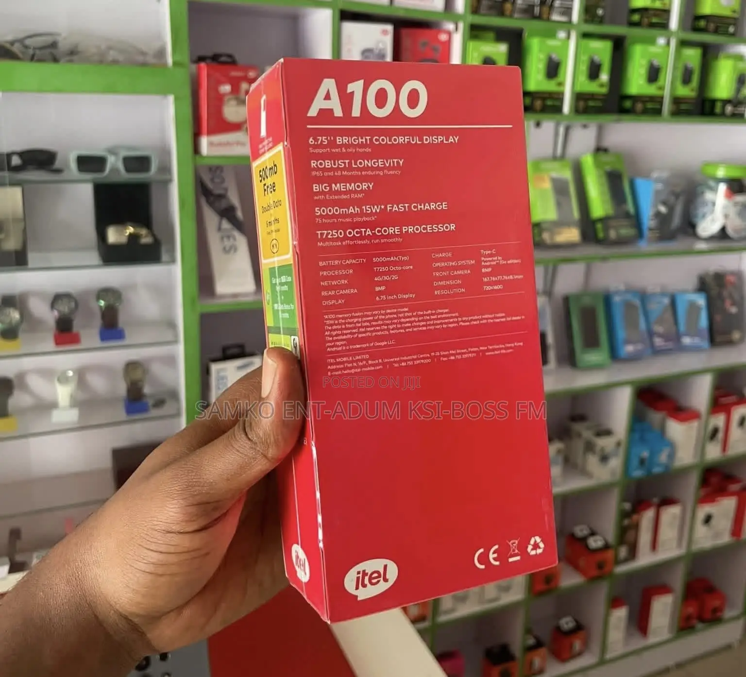 New Itel A100 128 GB Bronze