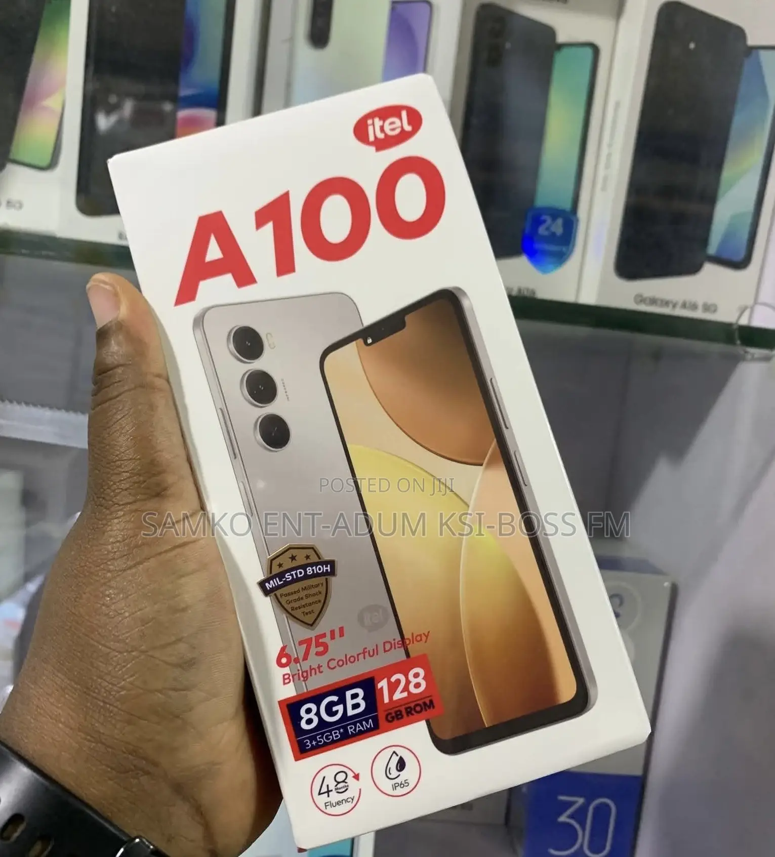 New Itel A100 128 GB Bronze
