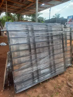 Black Round Pipe Design Burglarproof Windows | Custom Made