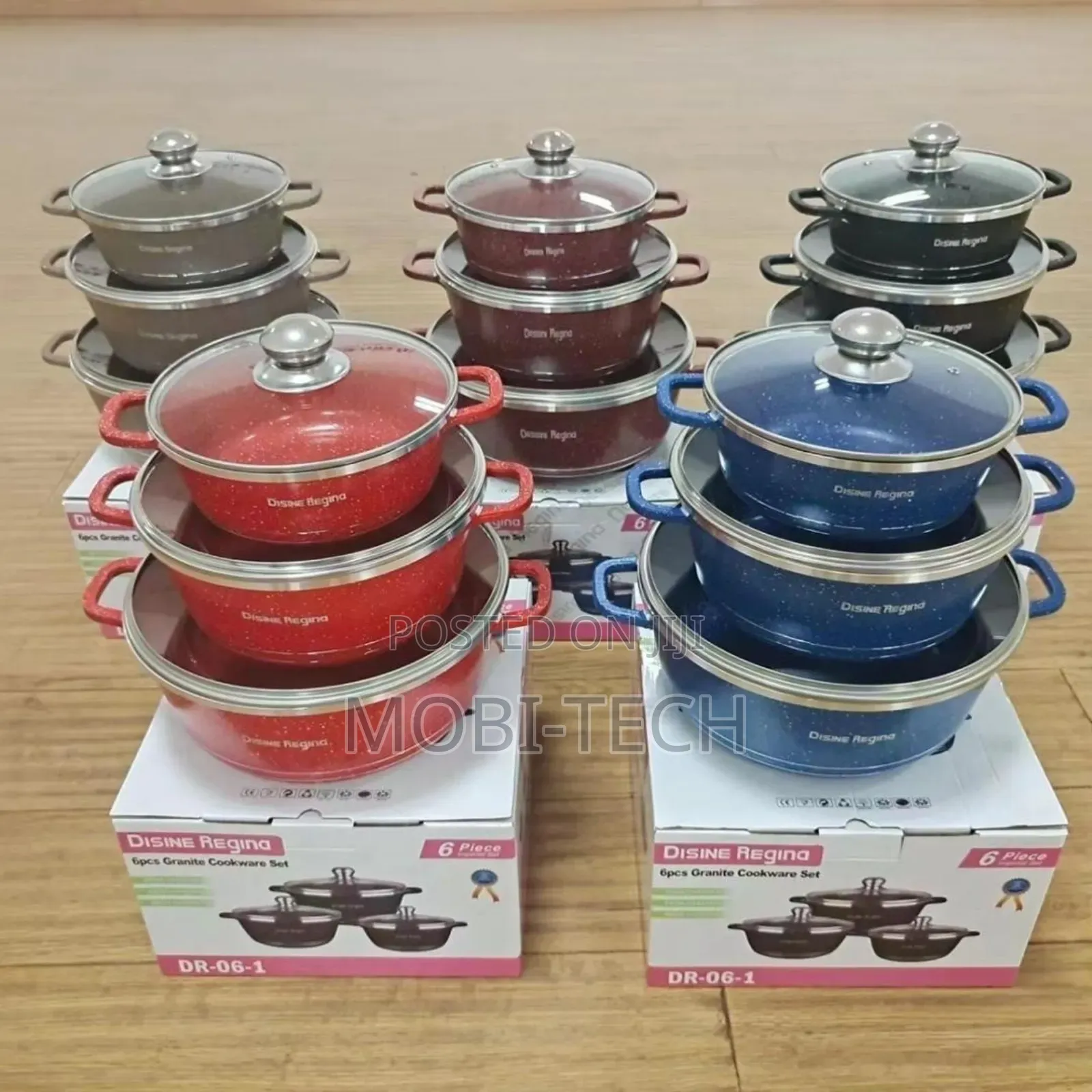 6pvs Desine Nonstick Cookware Sets