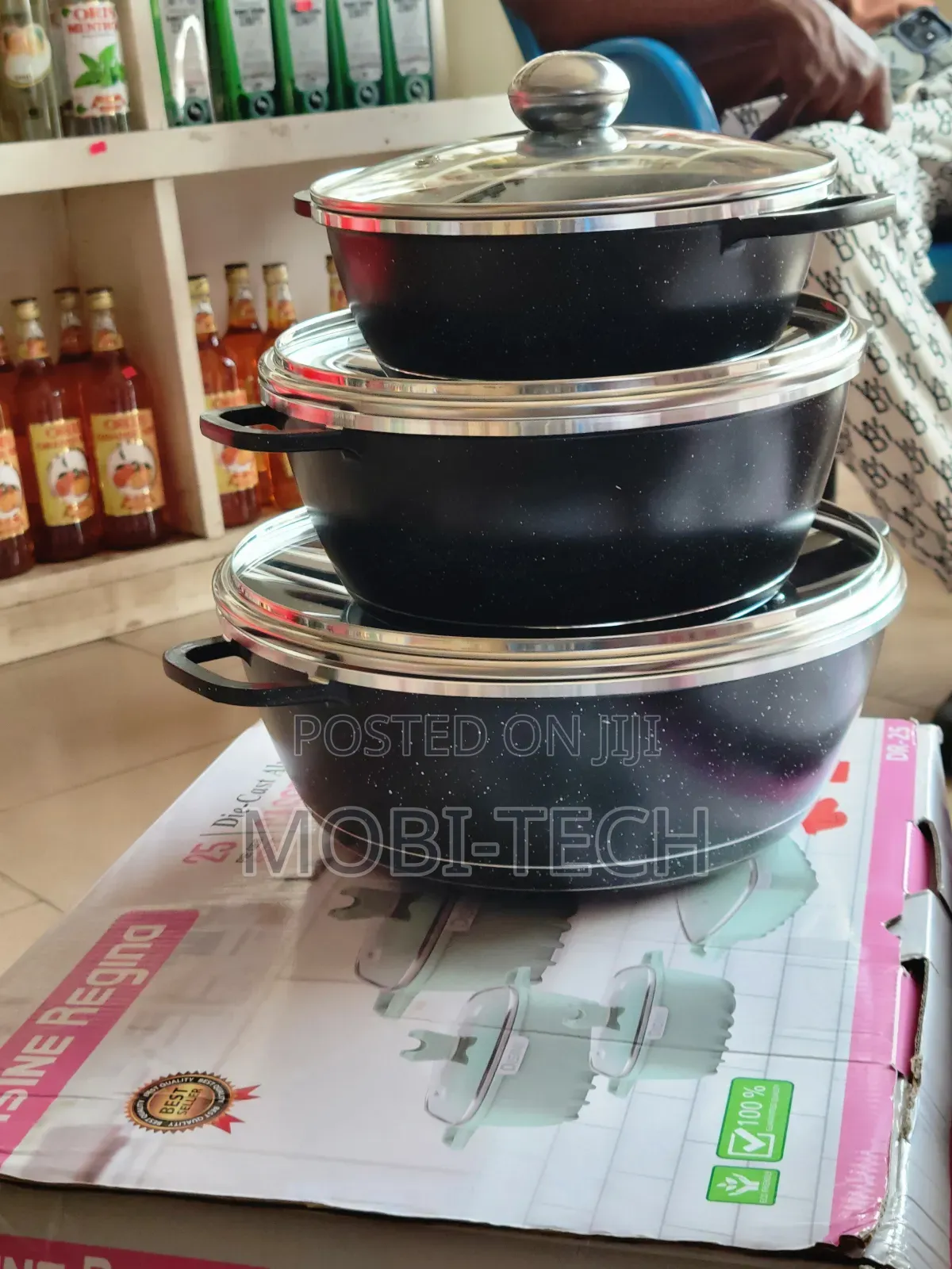 6pvs Desine Nonstick Cookware Sets