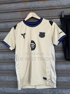 Barcelona 2025/2026 Away Jersey For Kids _ Barcelona Children Jerseys