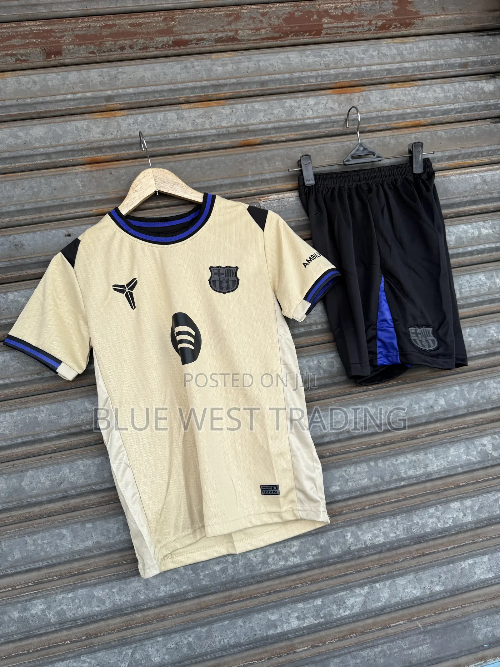 Barcelona 2025/2026 Away Jersey For Kids _ Barcelona Children Jerseys