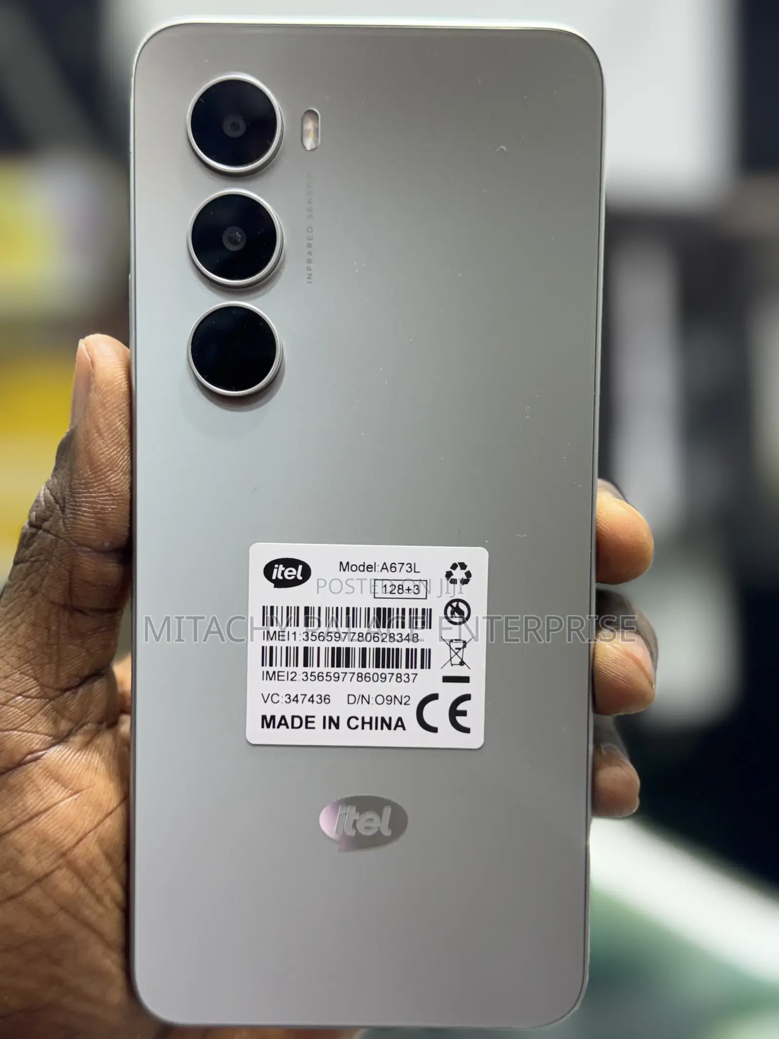 New Itel A100 128 GB Gray