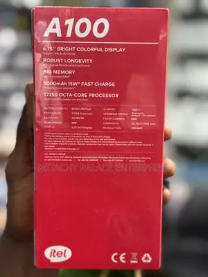 New Itel A100 128 GB Gray