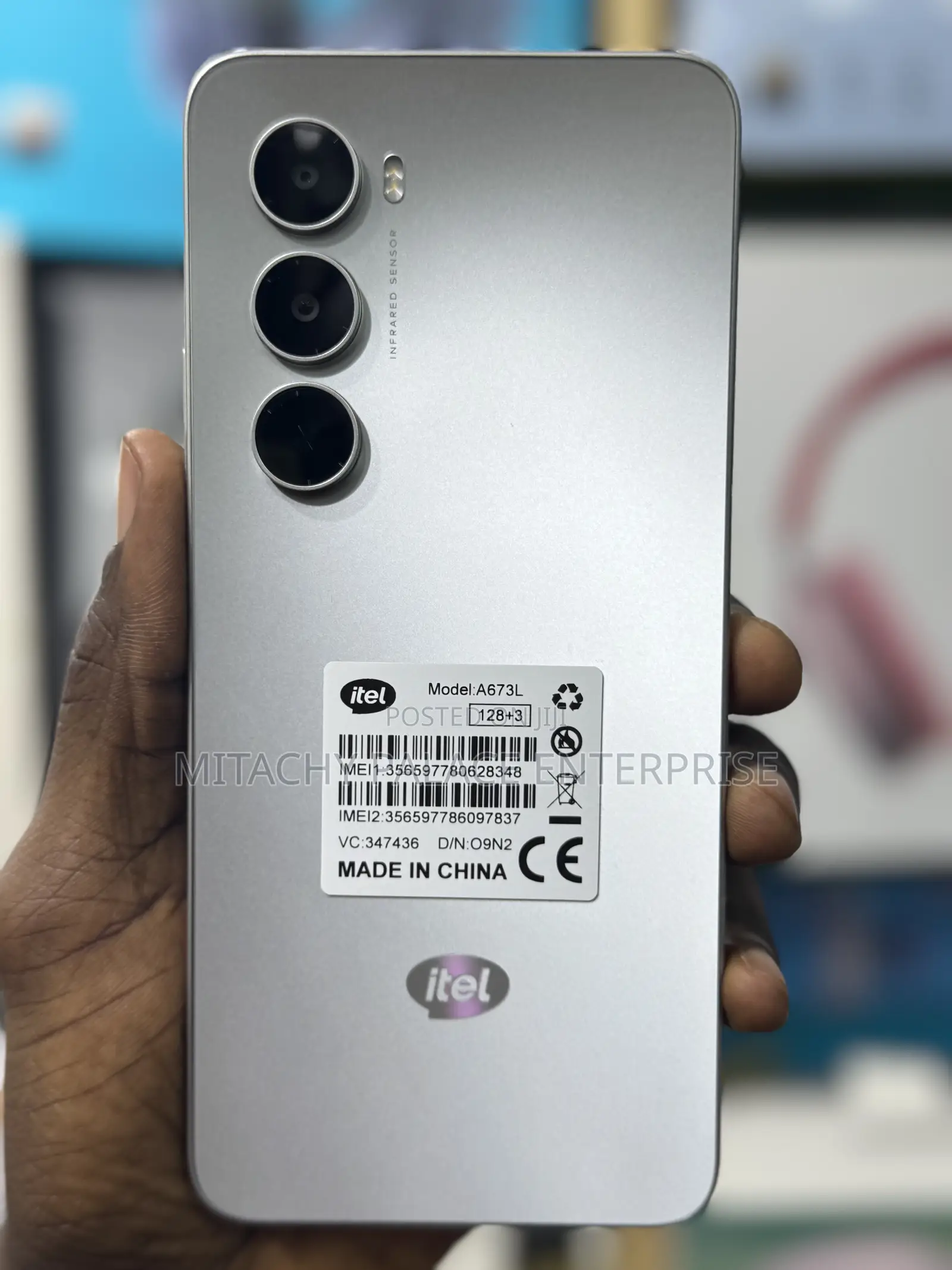 New Itel A100 128 GB Gray