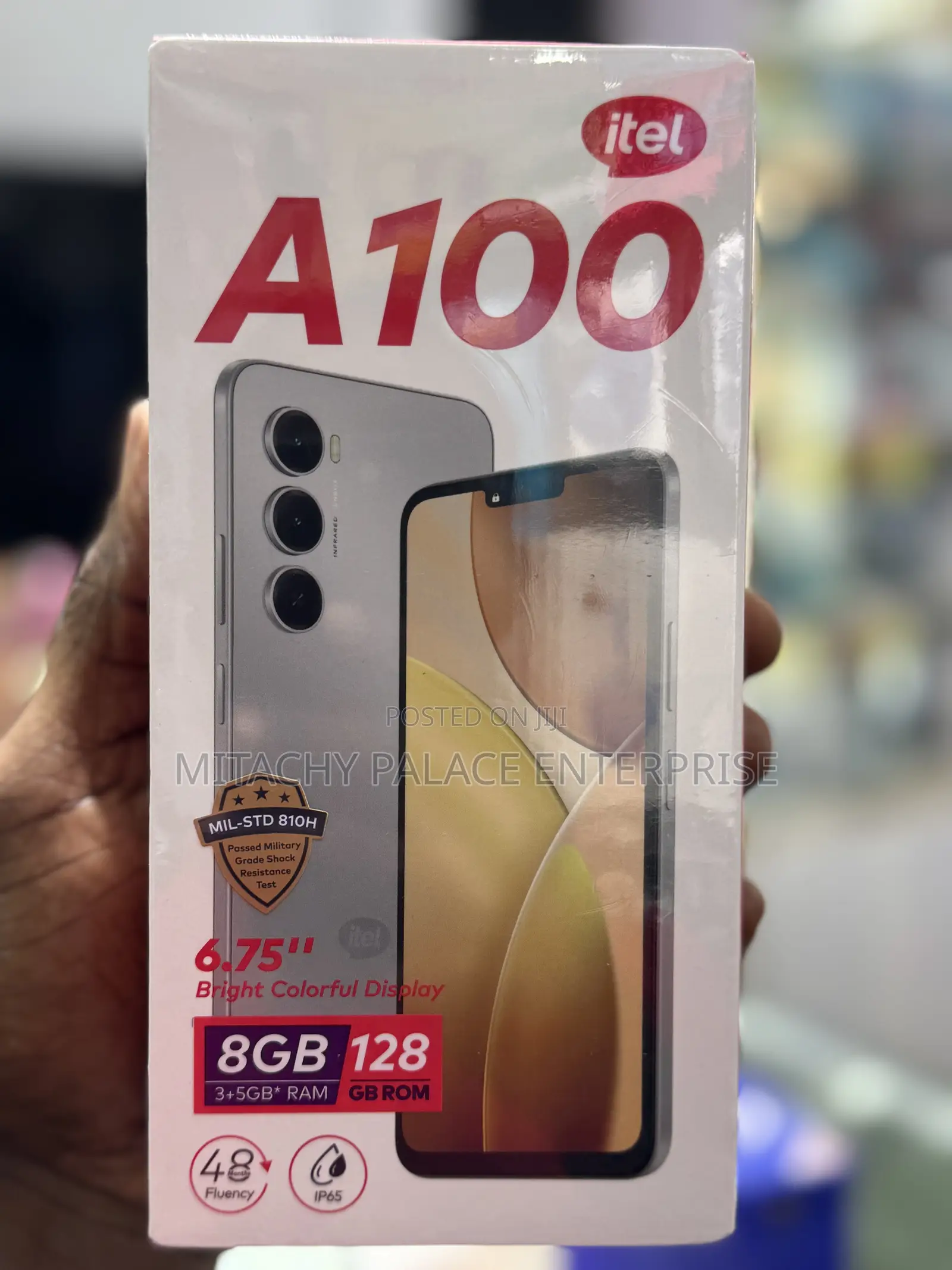 New Itel A100 128 GB Gray