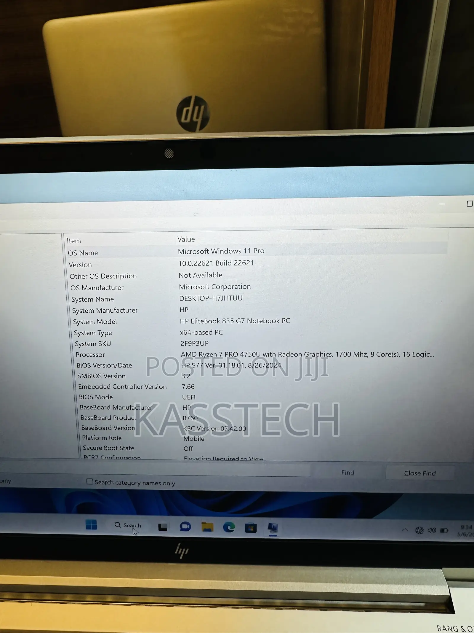 Laptop HP EliteBook 835 G7 16GB AMD Ryzen 7 SSD 256GB