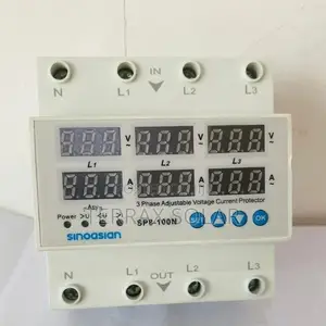 3phase Ajustable Voltage Current Protector-Sp8-100n