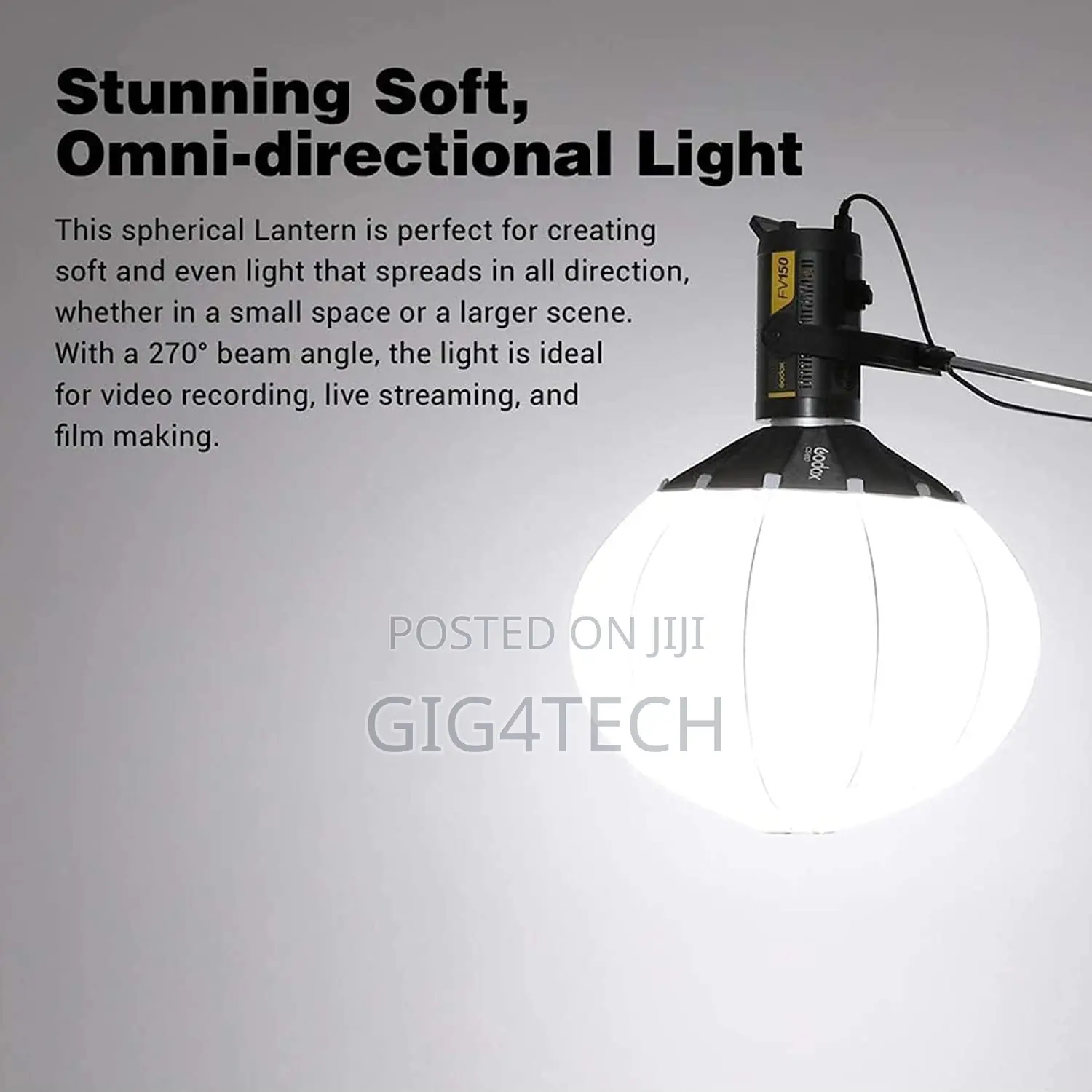 Godox Cs-65d Lantern Softbox 26" (65 Cm) Quick-Setup Modifier