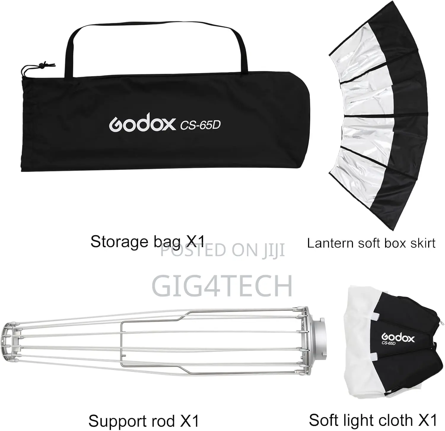Godox Cs-65d Lantern Softbox 26" (65 Cm) Quick-Setup Modifier