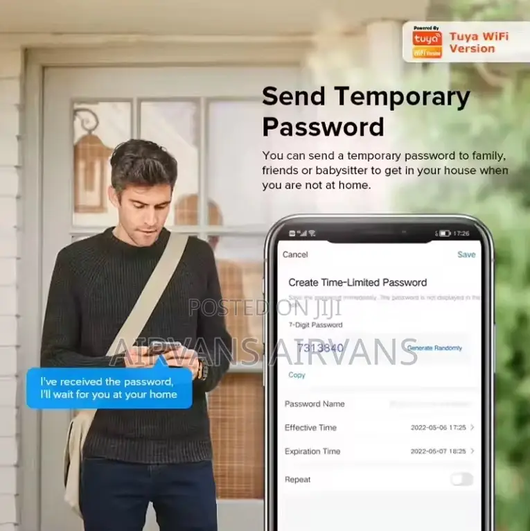 Tuya Smart Door Lock. ( With Intercom as Well)