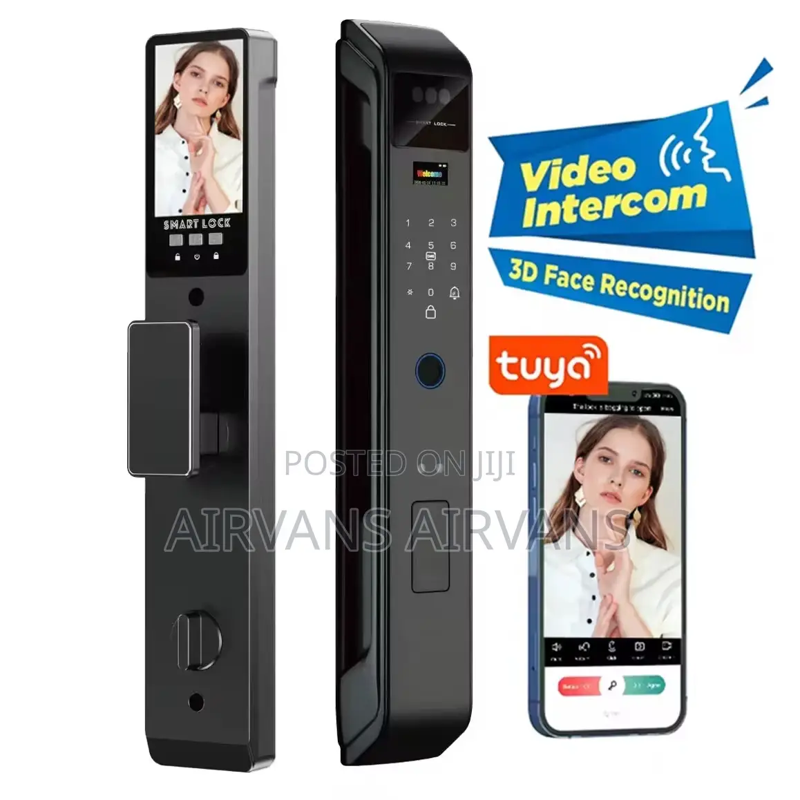Tuya Smart Door Lock. ( With Intercom as Well)
