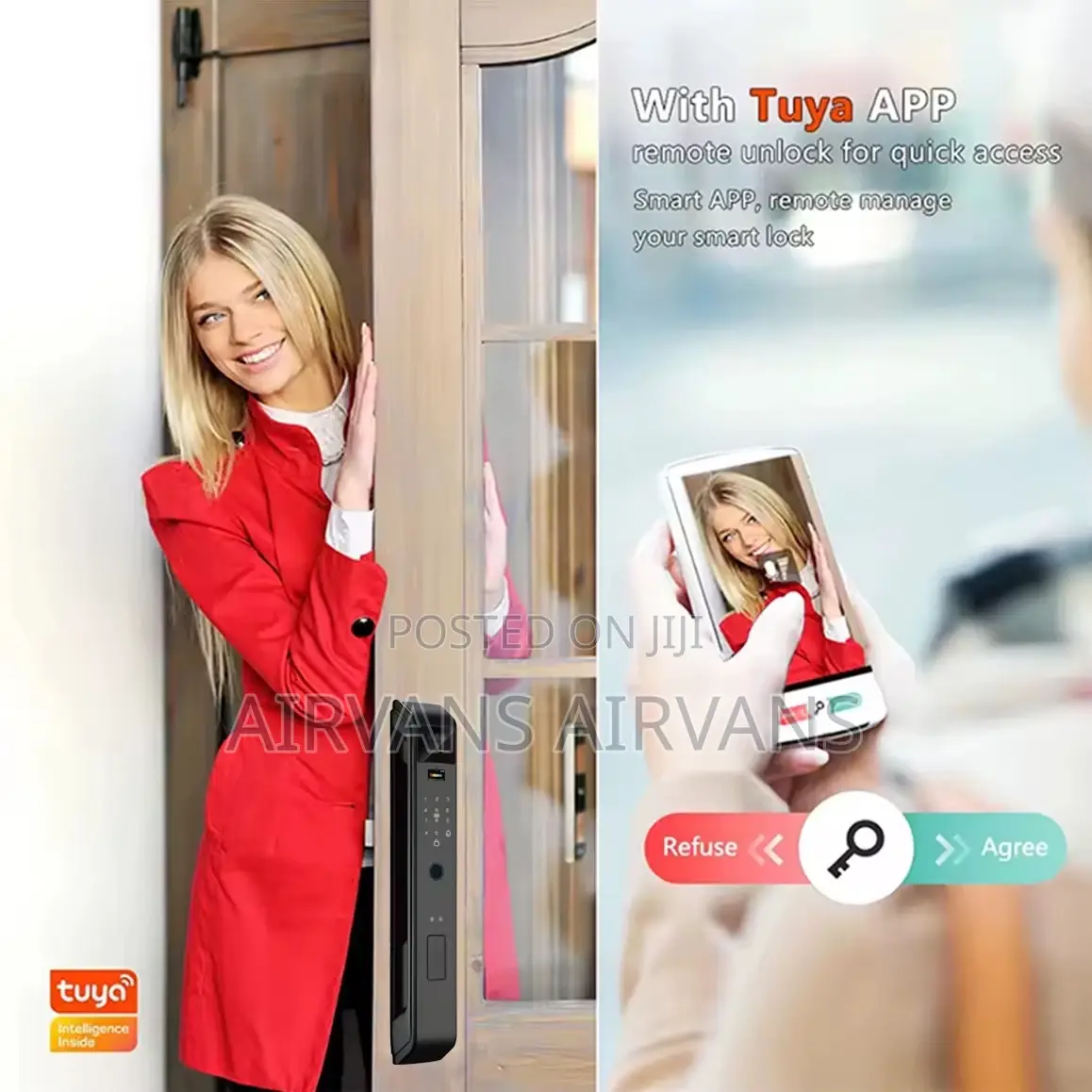 Tuya Smart Door Lock. ( With Intercom as Well)