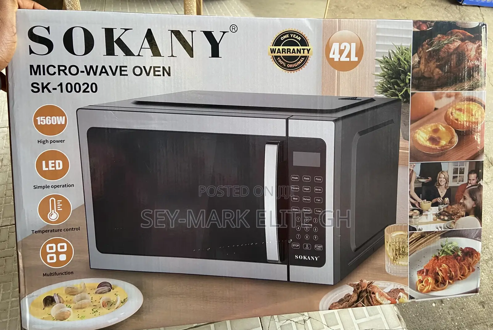 42l Sokany Digital Microwave Oven