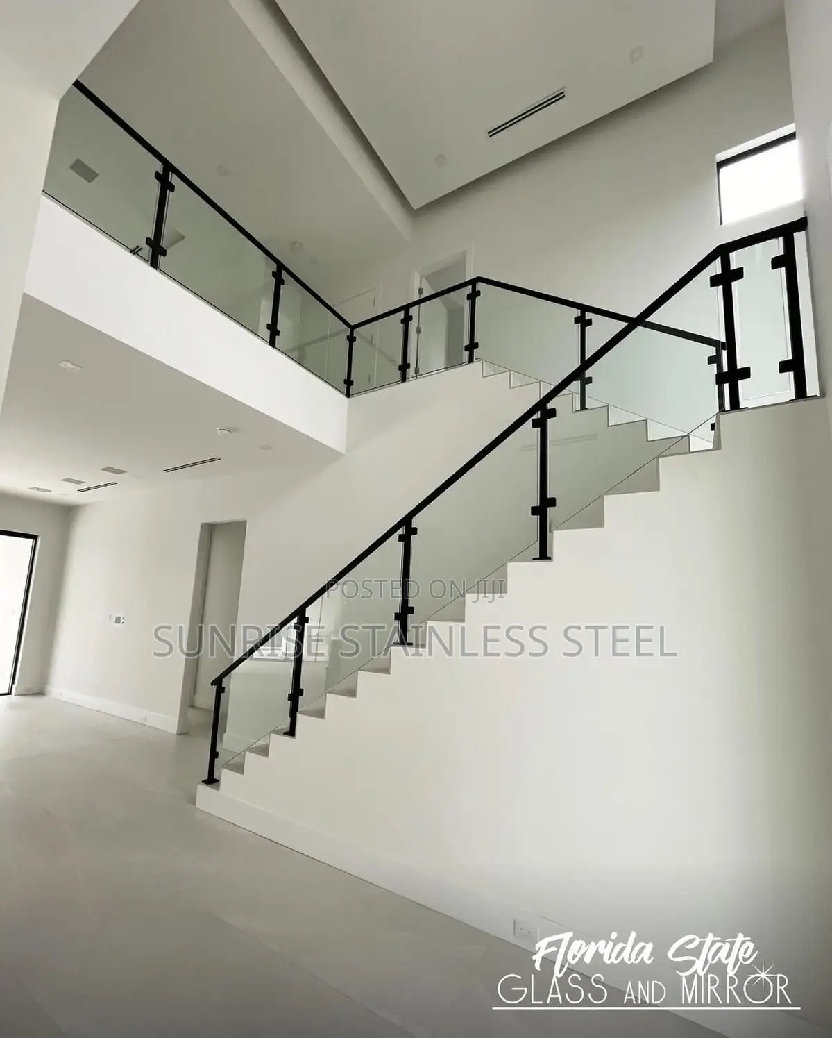 Sunrise Stainless Balcony Glass Balustrade