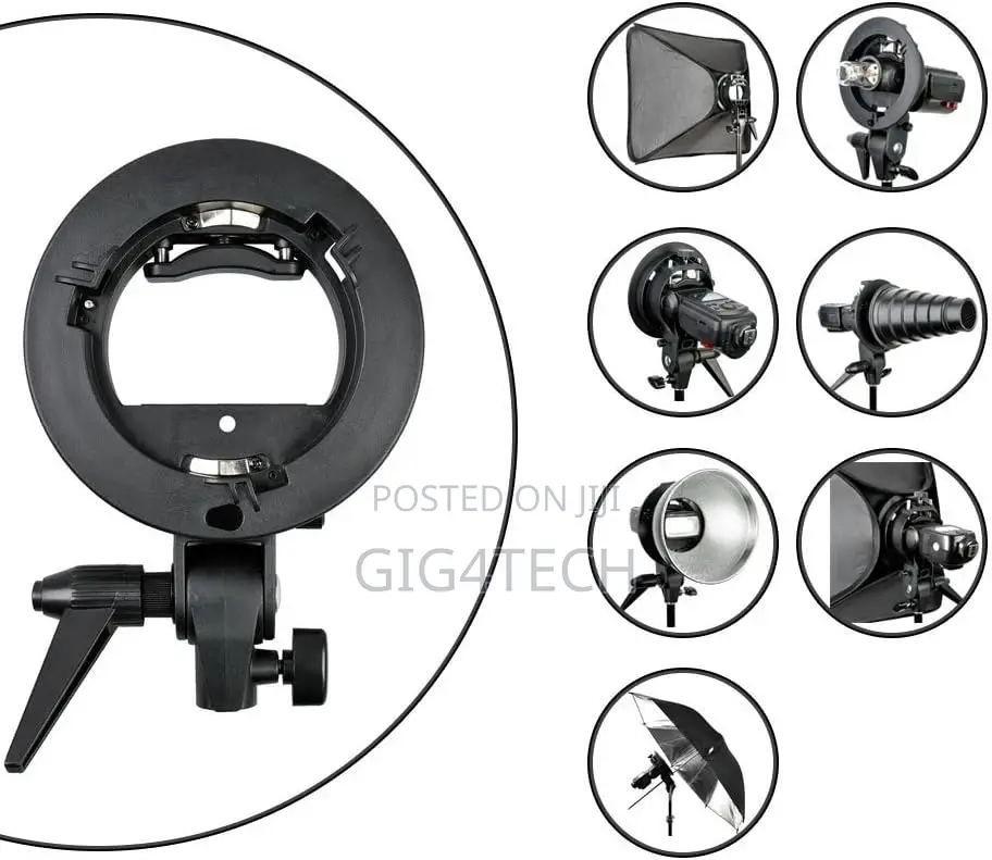 Godox S‐Type Speedlite Bracket For Elinchrom (S‐Ec) Mount Holder