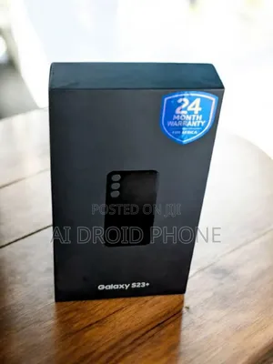 New Samsung Galaxy S23+ 256 GB Black