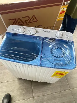 Experience Easy Laundry Days With Nasco 10kg Washing Machine