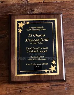 Wooden Award Plaque (A3, A4, A5 and A2 Size Wooden Plaques)