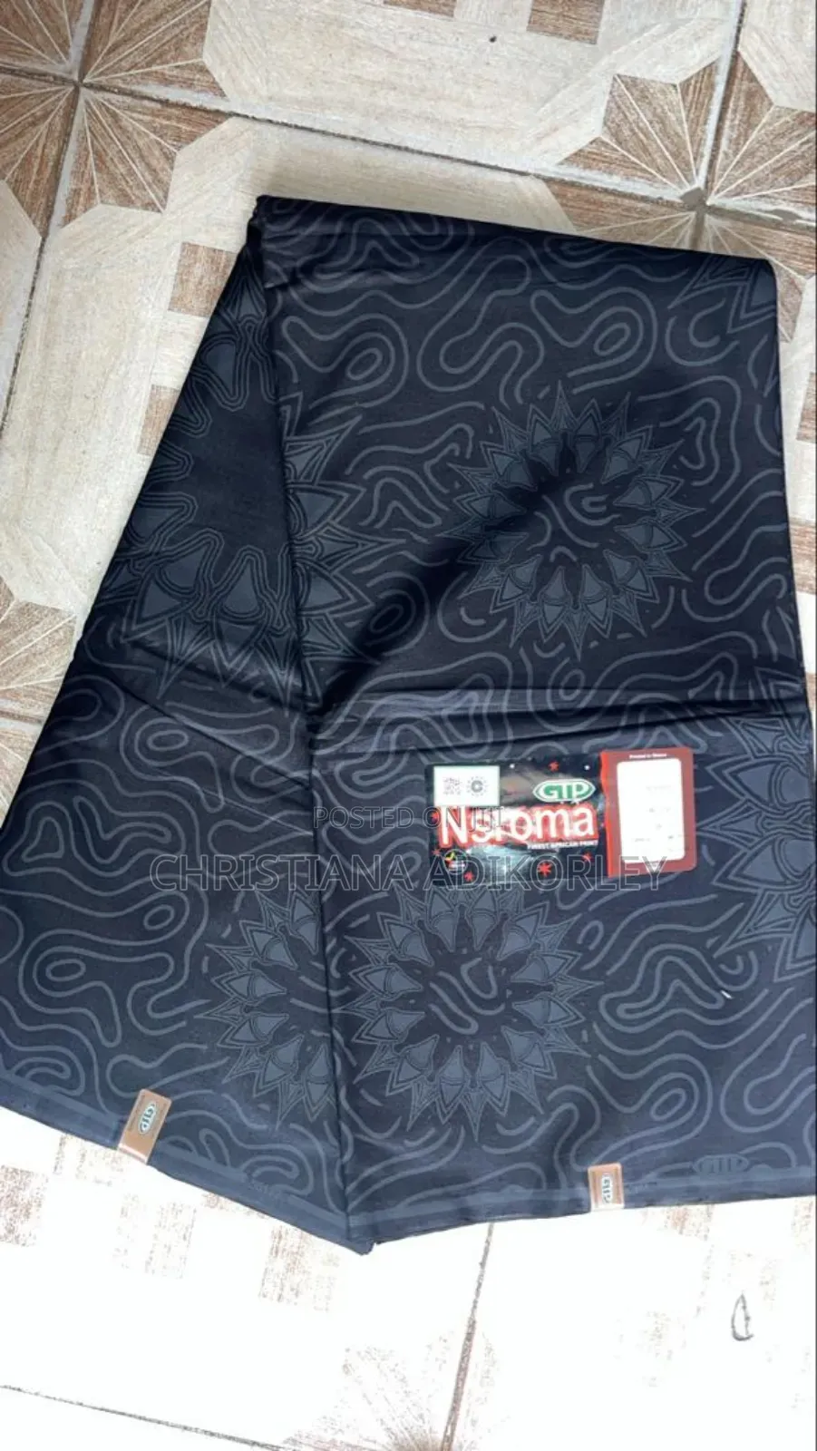 Plain Black Cloth