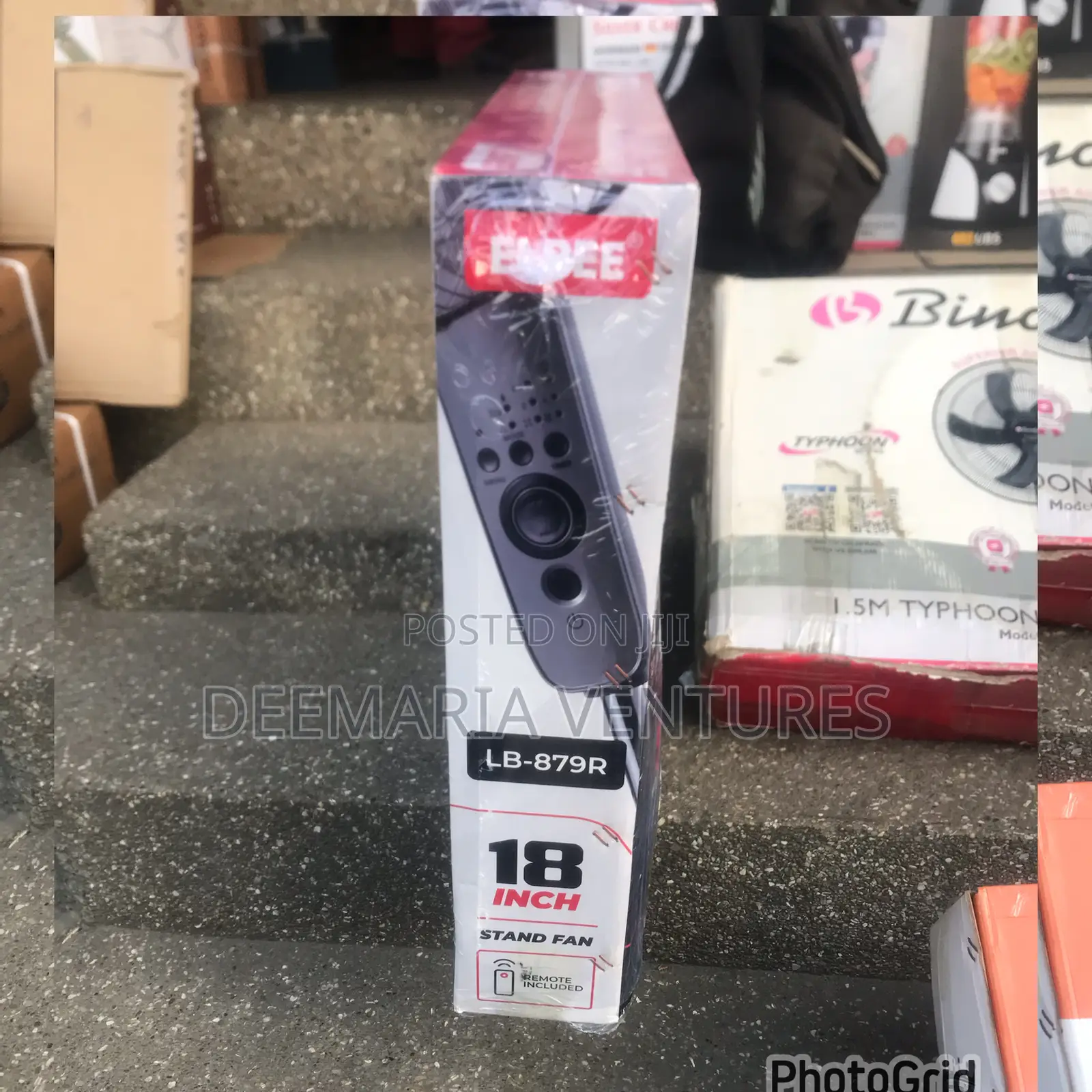 Elbee 18 Inches Remote Control Standing Fan (Lb-769r)
