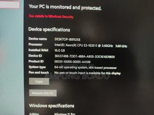 Desktop Computer Dell Precision 3000 16GB Intel Xeon SSD 256GB
