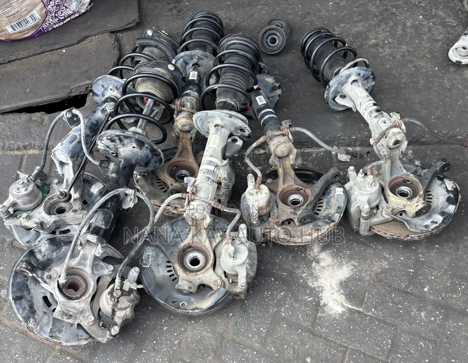 Toyota Vitz / Yaris 2008 - 2010 Complete Shocks