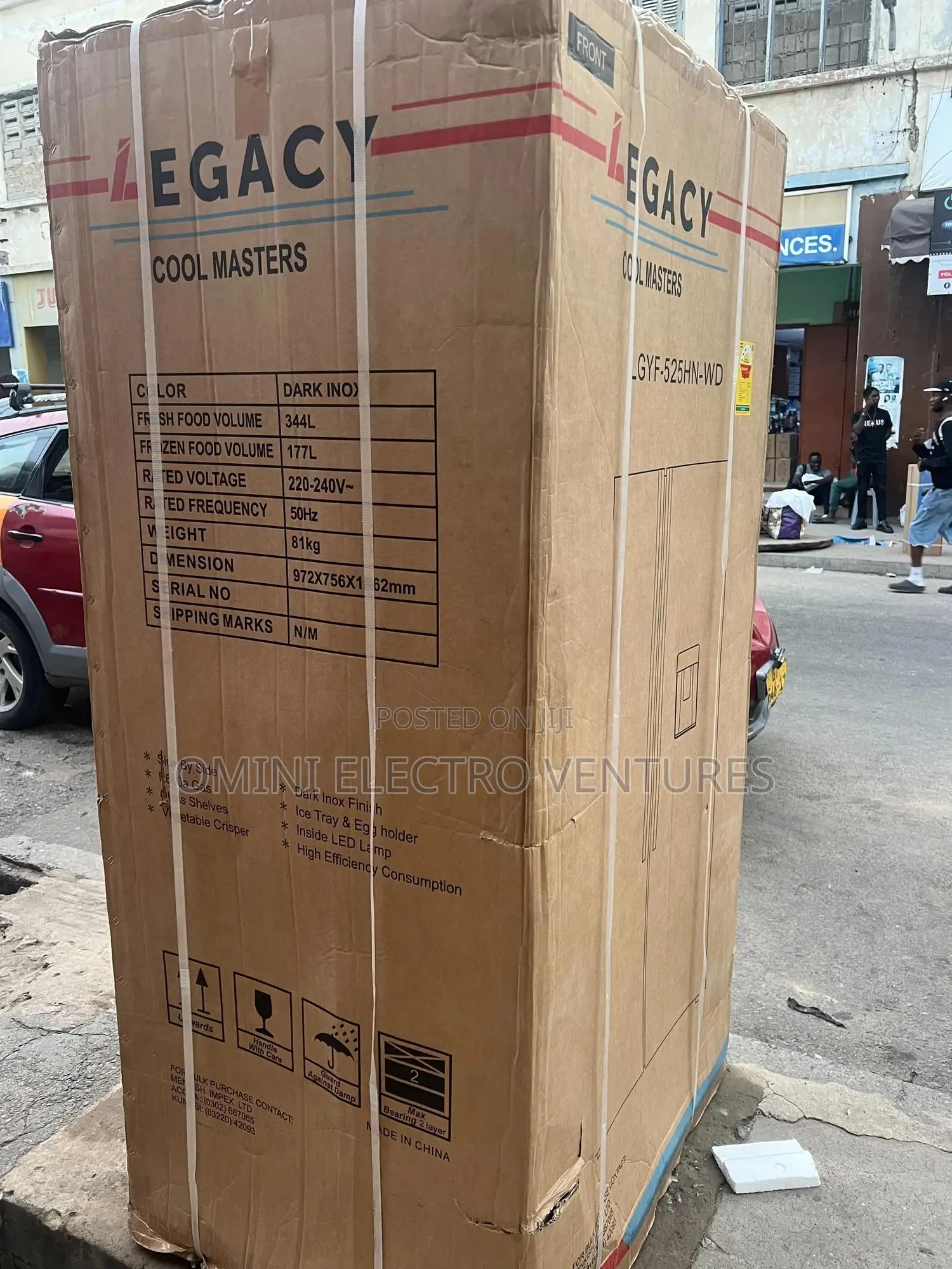 Brand New Legacy Side by Side Refrigerator