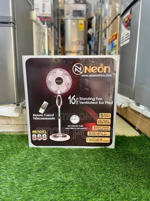 16 Inch Neon Remote Standing Fan