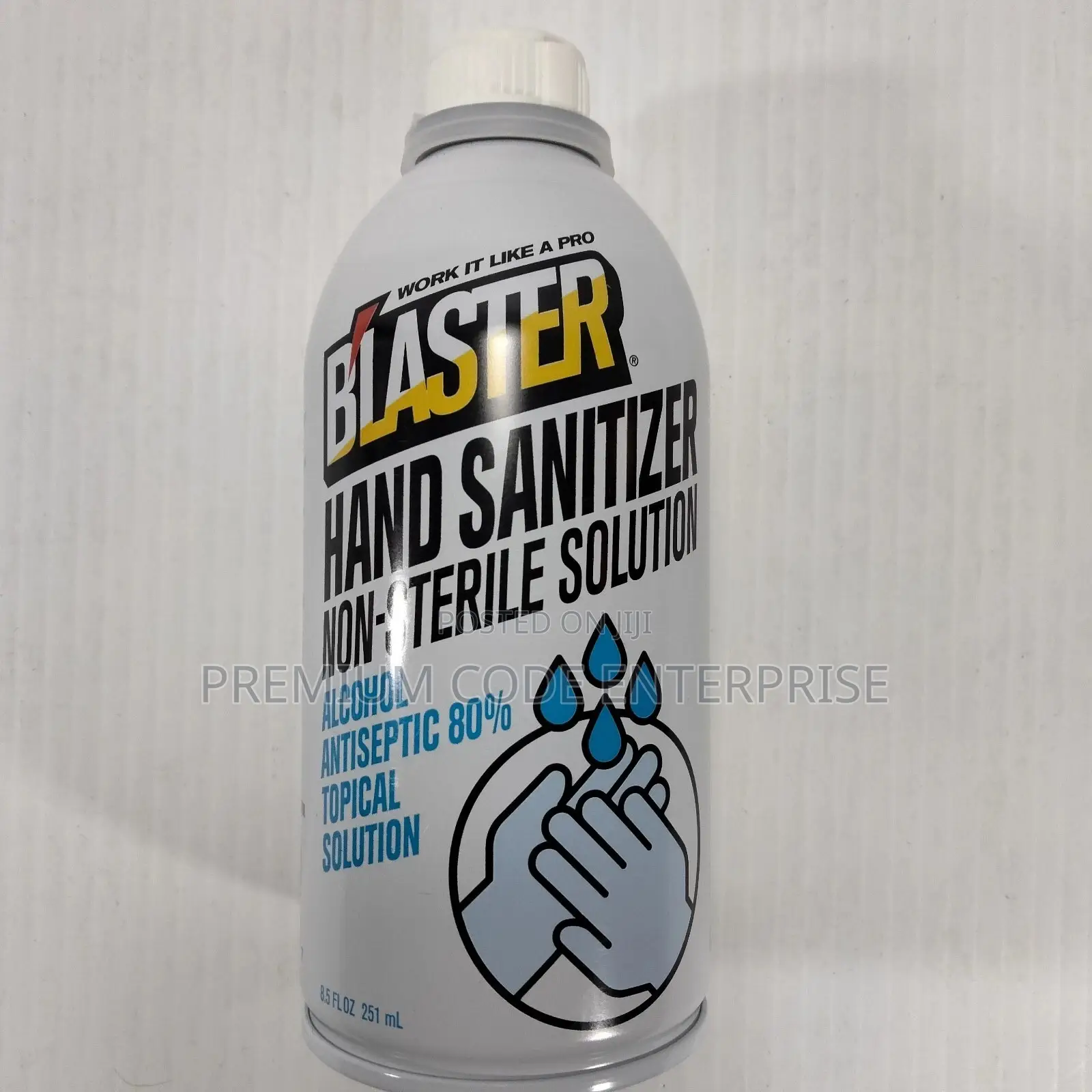 Blaster Hand Sanitizer – 8.5 Oz Alcohol-Based Non-Sterile Solution
