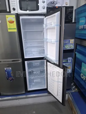 Nasco 158ltrs Down Freezer Double Door Fridge Gray Colour Available