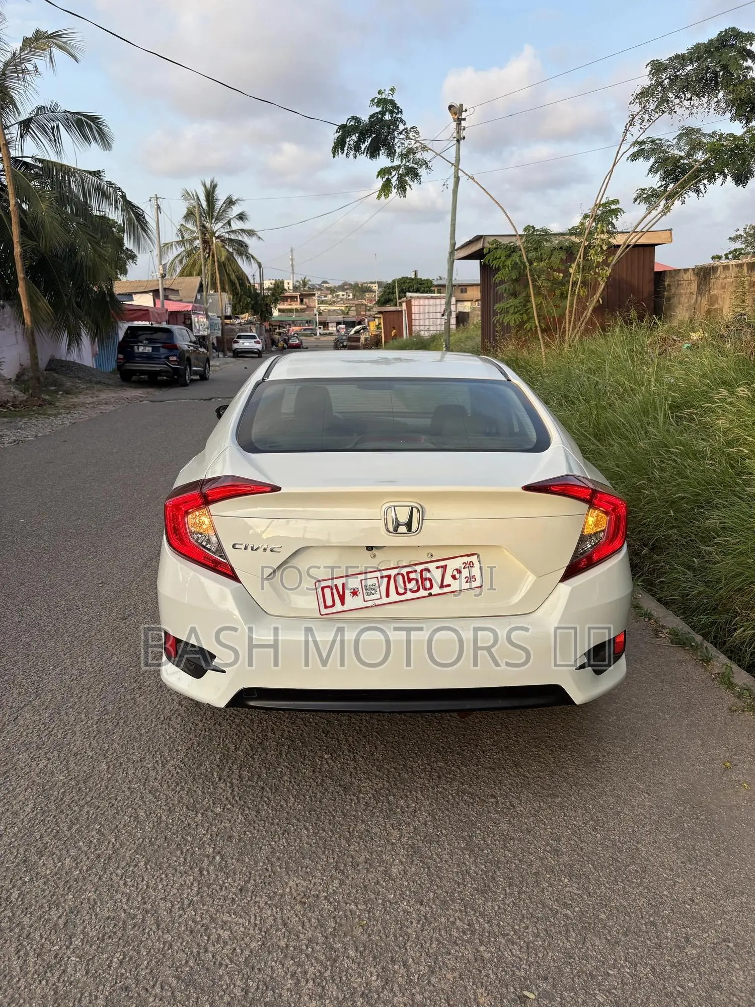Honda Civic EX 4dr Sedan (2.0L 4cyl) 2017 White