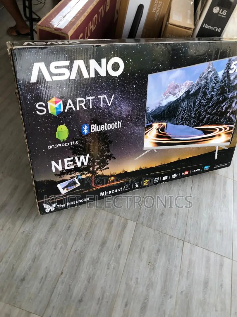 Asano 55” Smart Tv Bigger Vision, Smarter Living!