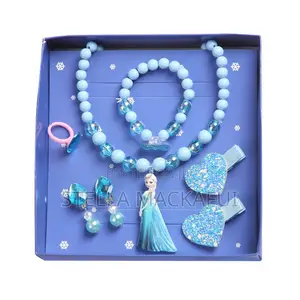 Girls Jewellery Set In Cartoon Characters